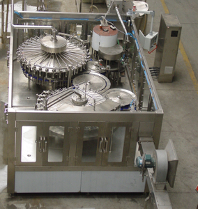 Máquina de enchimento 3 em 1 para sucos não carbonatados
