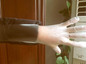 Luvas TPE Transparentes Descartáveis